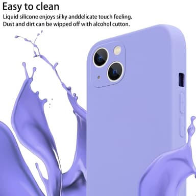 iPhone 14 Skal Fodral Kedja (Lila)