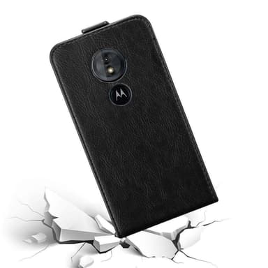 Motorola MOTO E5 / G6 PLAY Flipfodral Skal (Svart)