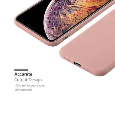 Skal iPhone XS MAX Fodral Case (Rosa)