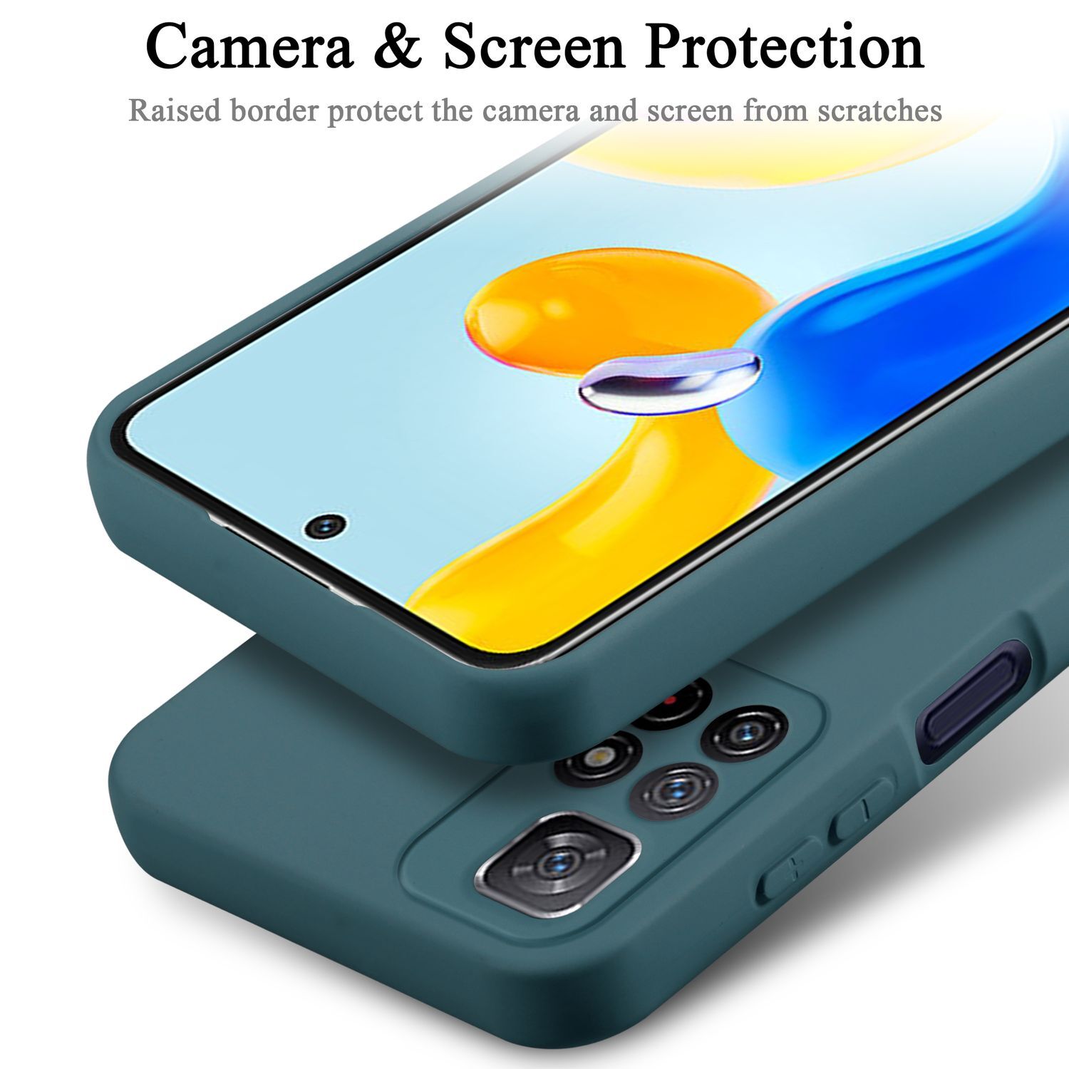 Redmi Note 11s 5G Skal Fodral Case (Grön)