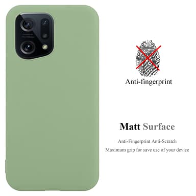 Skal Oppo FIND X5 Fodral Case (Grön)