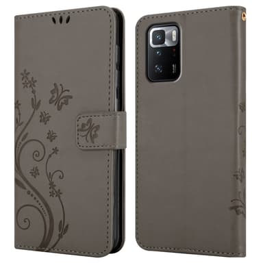 Xiaomi POCO X3 GT Plånboksfodral Skal (Grå)
