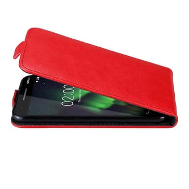 Nokia 2.1 Flipfodral Skal (Röd)