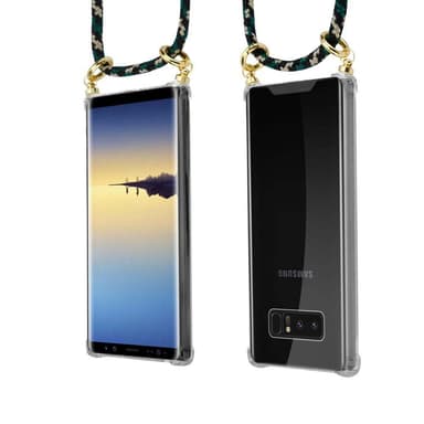 Samsung Galaxy NOTE 8 Skal Fodral Kedja (Brun)