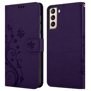 Samsung Galaxy S21 5G Plånboksfodral Skal (Lila)