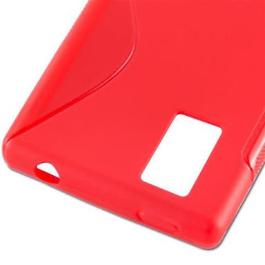 LG OPTIMUS GJ Skal Fodral Case (Röd)
