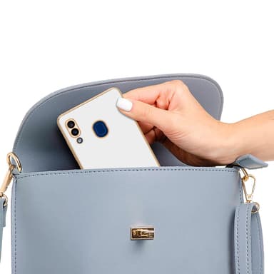 Samsung Galaxy A20 / A30 / M10s Skal Fodral Case (Vit)
