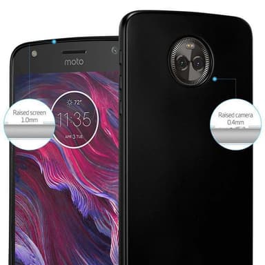 Skal Motorola MOTO X4 Fodral Case (Svart)
