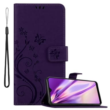 Samsung Galaxy A10 / M10 Plånboksfodral Skal (Lila)