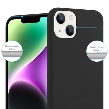 Skal iPhone 14 Fodral Case (Svart)
