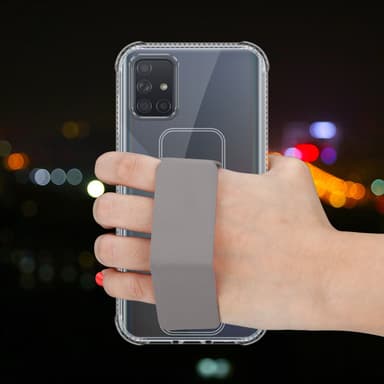 Samsung Galaxy A71 4G Skal Fodral Case (Grå)