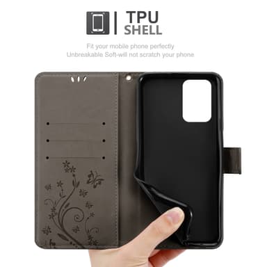 Xiaomi POCO X3 GT Plånboksfodral Skal (Grå)