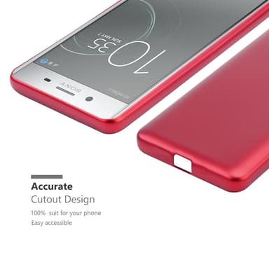 Skal Sony Xperia XZ PREMIUM Fodral Case (Röd)