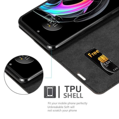 Motorola EDGE 20 LITE / FUSION Skal Fodral Case (Brun)