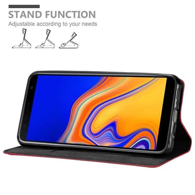 Samsung Galaxy J6 PLUS Skal Fodral Case (Röd)