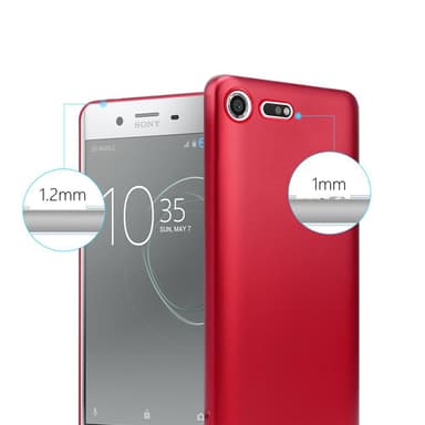 Skal Sony Xperia XZ PREMIUM Fodral Case (Röd)