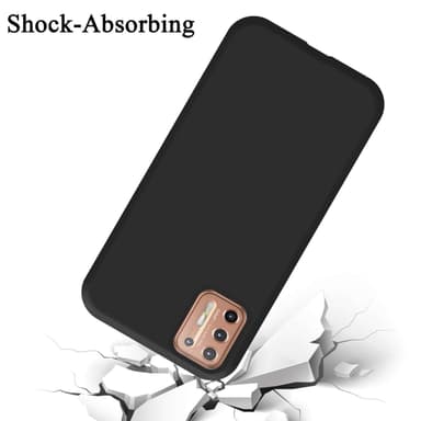 Motorola MOTO G9 PLUS Skal Fodral Case (Svart)