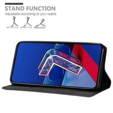 Asus ZenFone 7 Skal Fodral Case (Brun)