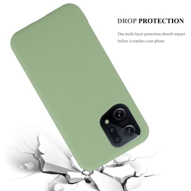 Skal Oppo FIND X5 Fodral Case (Grön)