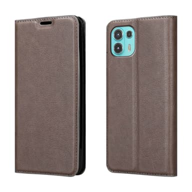 Motorola EDGE 20 LITE / FUSION Skal Fodral Case (Brun)