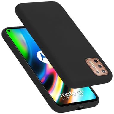 Motorola MOTO G9 PLUS Skal Fodral Case (Svart)