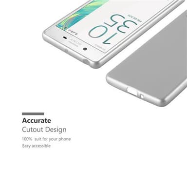 Skal Sony Xperia X Fodral Case (Silver)