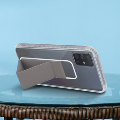 Samsung Galaxy A71 4G Skal Fodral Case (Grå)