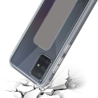 Samsung Galaxy A71 4G Skal Fodral Case (Grå)