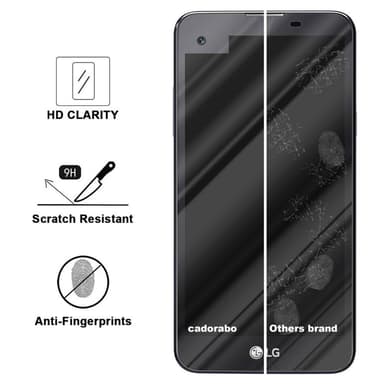 LG X SCREEN Skyddsglas Skyddsfilm Skärmskydd