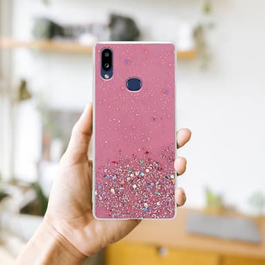 Samsung Galaxy A10s / M01s Skal Fodral Case (Rose)