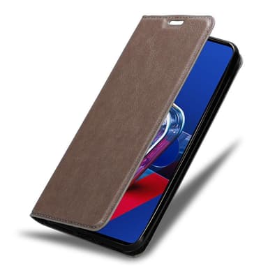Asus ZenFone 7 Skal Fodral Case (Brun)