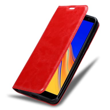 Samsung Galaxy J6 PLUS Skal Fodral Case (Röd)