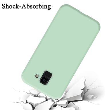 Samsung Galaxy J6 2018 Skal Fodral Case (Grön)