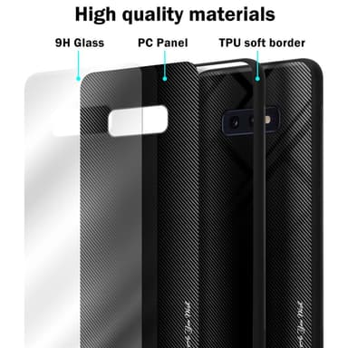 Samsung Galaxy S10e Skal Fodral Case (Svart)