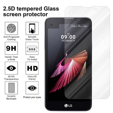 LG X SCREEN Skyddsglas Skyddsfilm Skärmskydd
