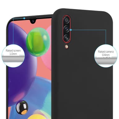 Skal Samsung Galaxy A70 / A70s Fodral Case (Svart)