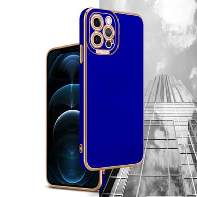 iPhone 12 PRO MAX Skal Fodral Case (Blå)