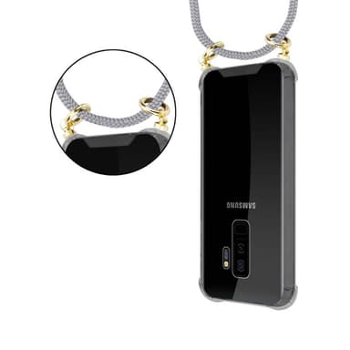 Samsung Galaxy S9 PLUS Skal Fodral Kedja (Grå)