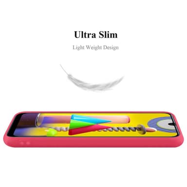 Skal Samsung Galaxy M31 Fodral Case (Röd)