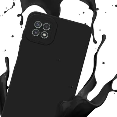 Samsung Galaxy A22 5G Skal Fodral Case (Svart)