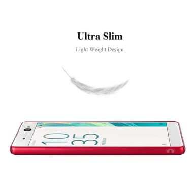 Sony Xperia XA ULTRA Skal Fodral Case (Röd)