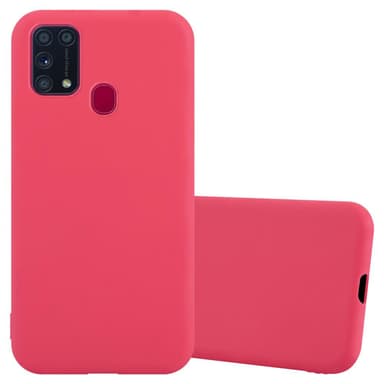 Skal Samsung Galaxy M31 Fodral Case (Röd)
