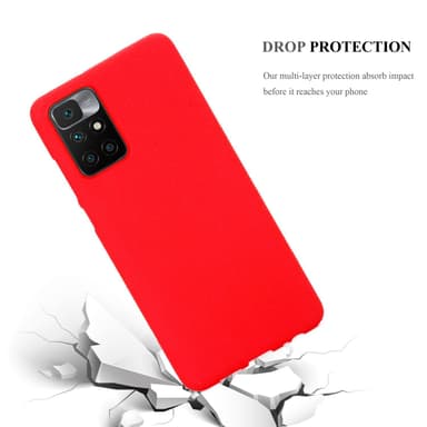 Skal Xiaomi RedMi 10 Fodral Case (Röd)