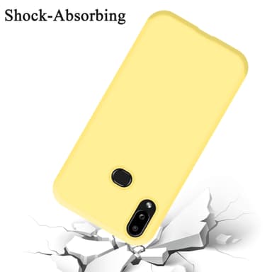 Samsung Galaxy A10s / M01s Skal Fodral Case (Gul)