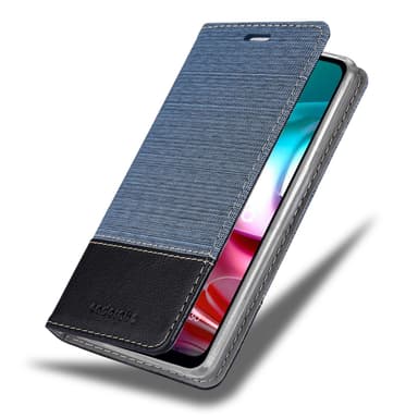 Motorola MOTO G10 / G30 Plånboksfodral Skal (Blå)