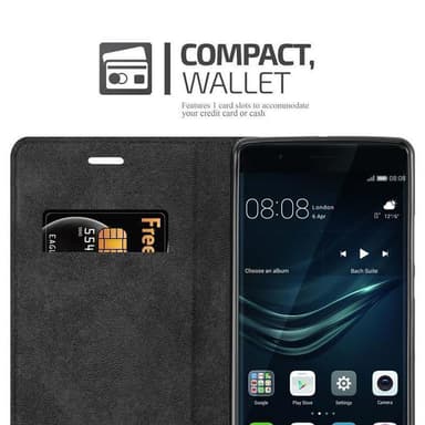Huawei P9 PLUS Skal Fodral Case (Svart)