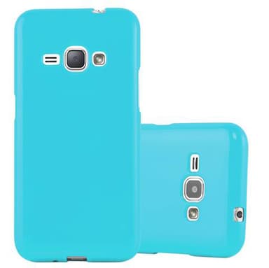Samsung Galaxy J1 2015 Skal Fodral Case (Blå)