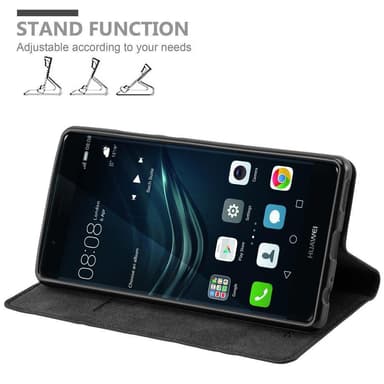 Huawei P9 PLUS Skal Fodral Case (Svart)
