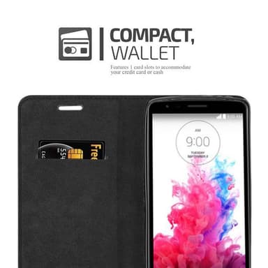 LG G3 STYLUS Skal Fodral Case (Röd)