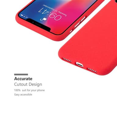 Skal iPhone X / XS Fodral Case (Röd)